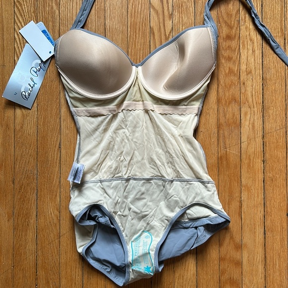 NWT Diva  Swim by Rachel Pappo Old Fashioned Ruched One-piece “Havana”, size 12 - Picture 8 of 9